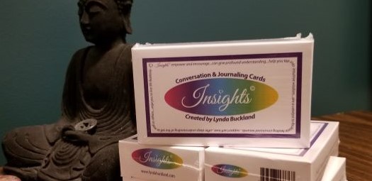 Insights Cards for Journaling and self reflections available for purchase at Wrobel Massage Therapy Kingsville, Ontario